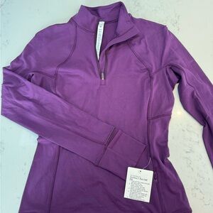 lululemon athletica Deep Purple Long Sleeve Tee
